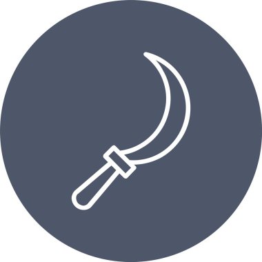 Sickle Vector Icon Design