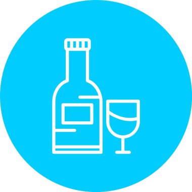 Champagne Vector Icon Design