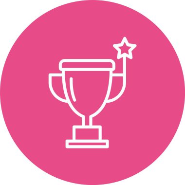 Trophy Vector Icon Design