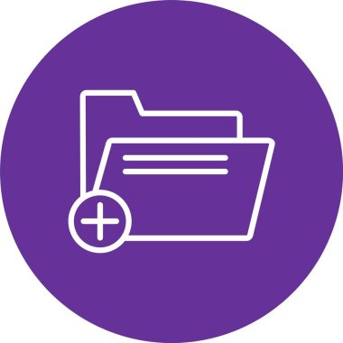 Dizin Vektörü Simgesi Tasarımı Ekle