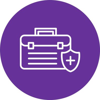 Medical Insurance Vector Icon Design