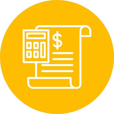 Accounting Vector Icon Design