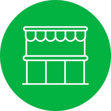 Stand Vector Icon Design