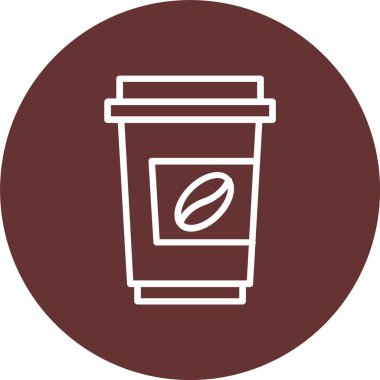 Coffee Cup Vector Icon Design