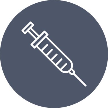 Syringe Vector Icon Design