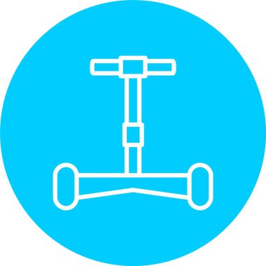 Uçan Kaykay Vektör Simgesi Tasarımı