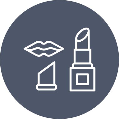 Ruj Vektör Simgesi Tasarımı