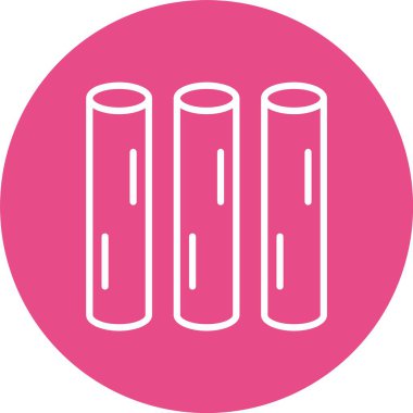 Chalk Vector Icon Design