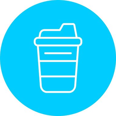 Coffee Cup Vector Icon Design