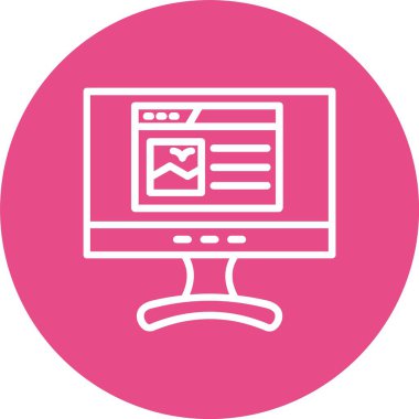 Web Artical Vector Icon Design