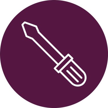 Screwdrivers Vector Icon Design