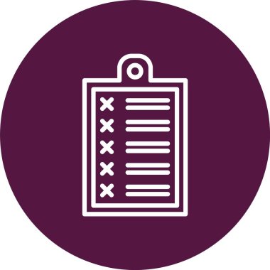 Clipboard Vector Icon Design