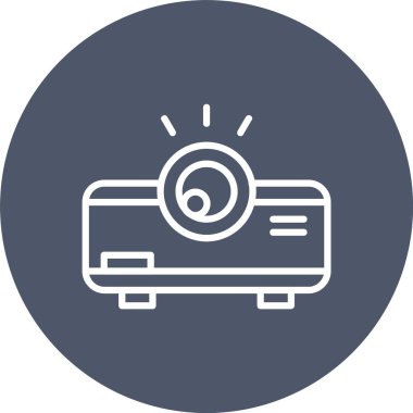 Projector Vector Icon Design