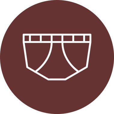 İç çamaşırı Vektörü Simgesi Tasarımı