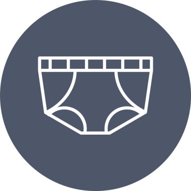 İç çamaşırı Vektörü Simgesi Tasarımı