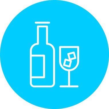Alcohol Vector Icon Design