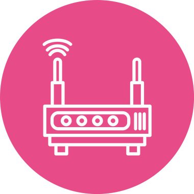 Router Vector Icon Design