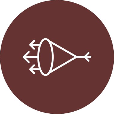 Kırılma Vektörü Simgesi Tasarımı