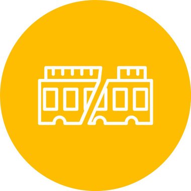 Kırık Ram Vektör Simgesi Tasarımı