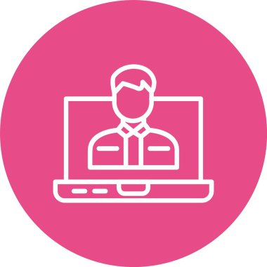 Kullanıcı vektör simgesi tasarım