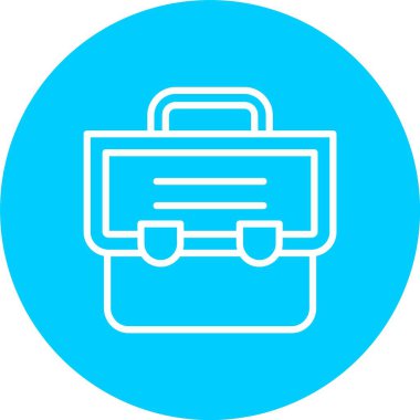 Suitcase Vector Icon Design
