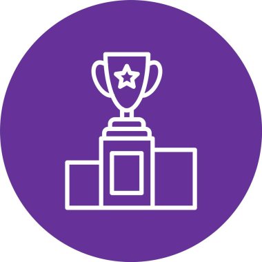 Kazanan Vektör Simgesi Tasarımı