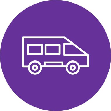 Van Vector Icon Design