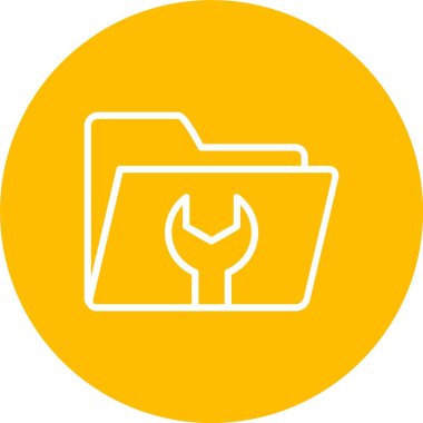 Klasör vektör simgesi tasarım