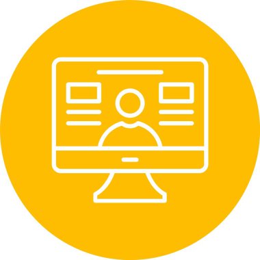 Eğitim Vektörü Simgesi Tasarımı