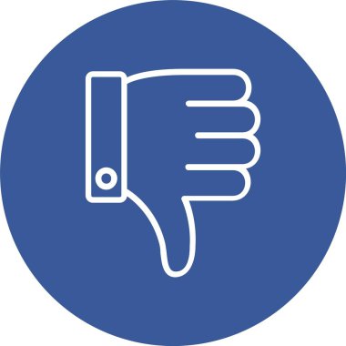 Dislike Vector Icon Design