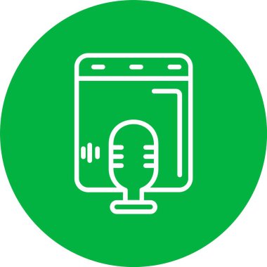 Recording  Vector Icon Design