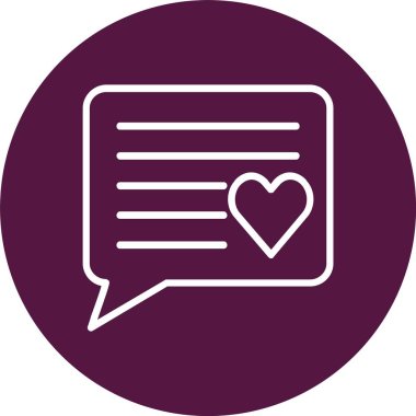 İleti vektör simgesi tasarım