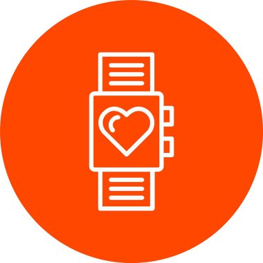 Smart Watch Vector Icon Design