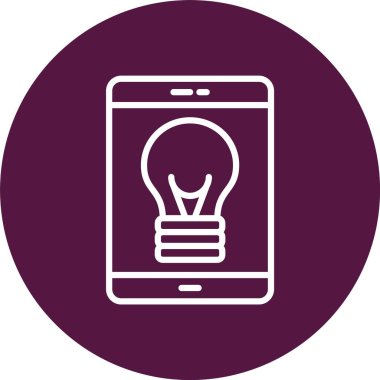 Light Bulb Vector Icon Design