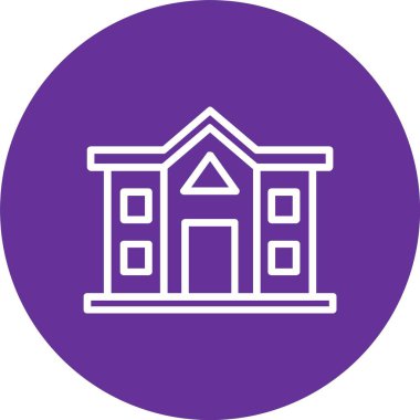 Bina vektör simgesi tasarım