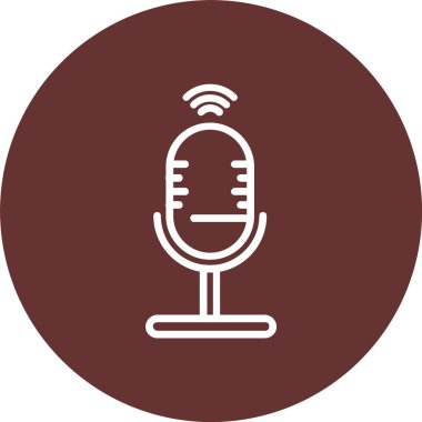 Voice Control Vector Icon Design