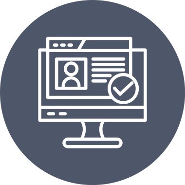 Accountant Vector Icon Design