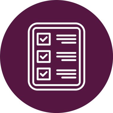 Exam Vector Icon Design