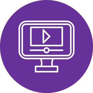 Çevrimiçi Akıcı Vektör Simgesi Tasarımı