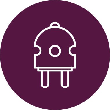 Power Plug Vector Icon Design