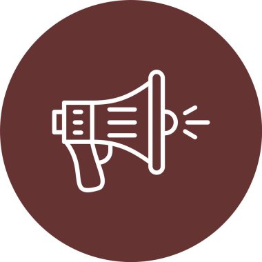 Megaphone Vector Icon Design