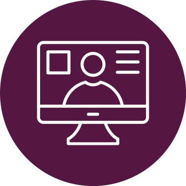 Öğretici Vektör Simgesi Tasarımı