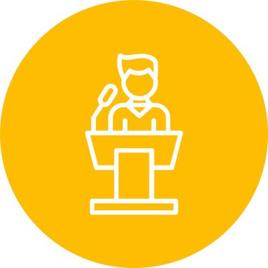 Speech Vector Icon Design