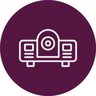 Projector Vector Icon Design