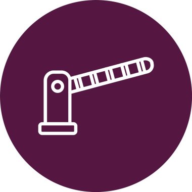 Barrier Vector Icon Design