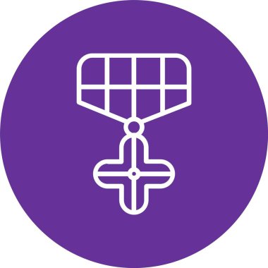 Madalya vektör simgesi tasarım