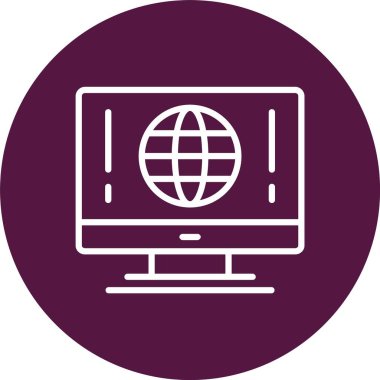 Internet Vector Icon Design