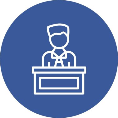 Boss Vector Icon Design