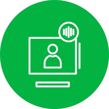 Recording Vector Icon Design