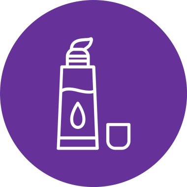 Yüz Yıkama Vektörü Simgesi Tasarımı